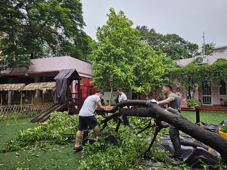 Hà Nội ra văn bản hỏa tốc về việc đi học sau bão số 3- Ảnh 1. Hà Nội ra văn bản hỏa tốc về việc đi học sau bão số 3- Ảnh 1.