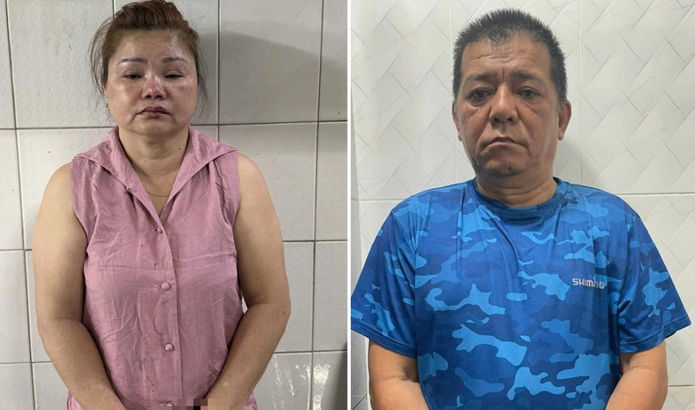 Bắt giữ khẩn cấp cặp vợ chồng h&agrave;nh hung t&agrave;i xế xe c&ocirc;ng nghệ tr&ecirc;n đường L&ecirc; Duẩn- Ảnh 1.