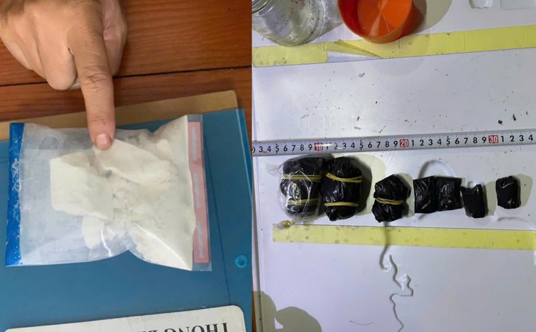 Ph&aacute;t hiện nhiều heroin tại nh&agrave; đối tượng vận chuyển 12.000 vi&ecirc;n ma t&uacute;y ở Quảng Trị- Ảnh 2.