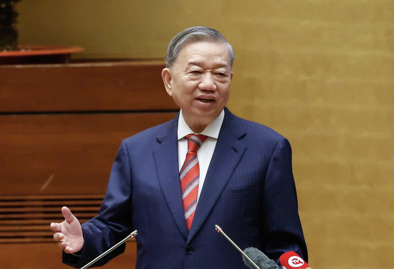 Tổng B&iacute; thư T&ocirc; L&acirc;m dự hội nghị to&agrave;n quốc về đột ph&aacute; ph&aacute;t triển khoa học, c&ocirc;ng nghệ- Ảnh 1.