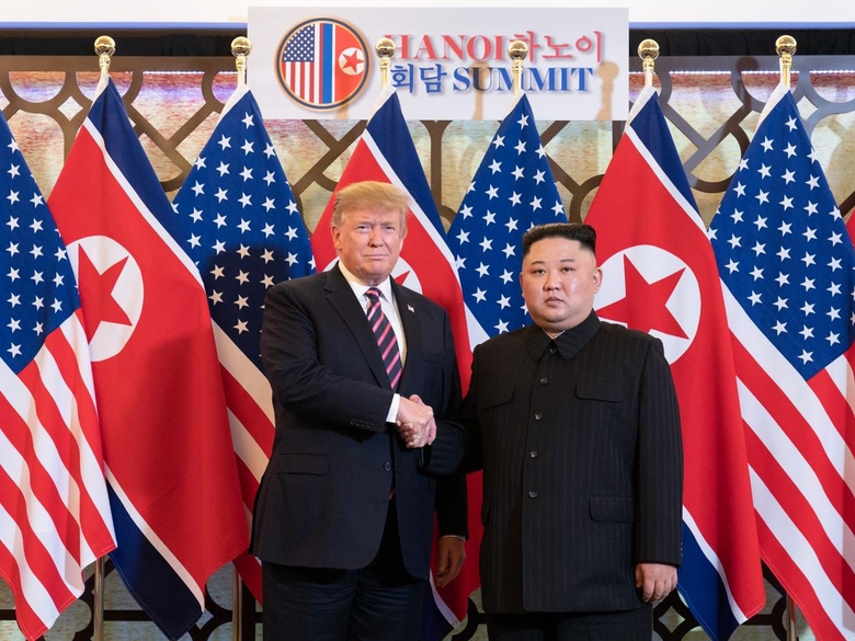 Tình báo Hàn Quốc tin ông Trump muốn gặp lại Chủ tịch Triều Tiên Kim Jong-un- Ảnh 1. Tình báo Hàn Quốc tin ông Trump muốn gặp lại Chủ tịch Triều Tiên Kim Jong-un- Ảnh 1.