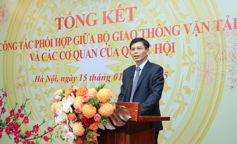 Thứ trưởng L&ecirc; Anh Tuấn: C&aacute;c cơ quan của Quốc hội lu&ocirc;n đồng h&agrave;nh c&ugrave;ng ng&agrave;nh GTVT- Ảnh 1.