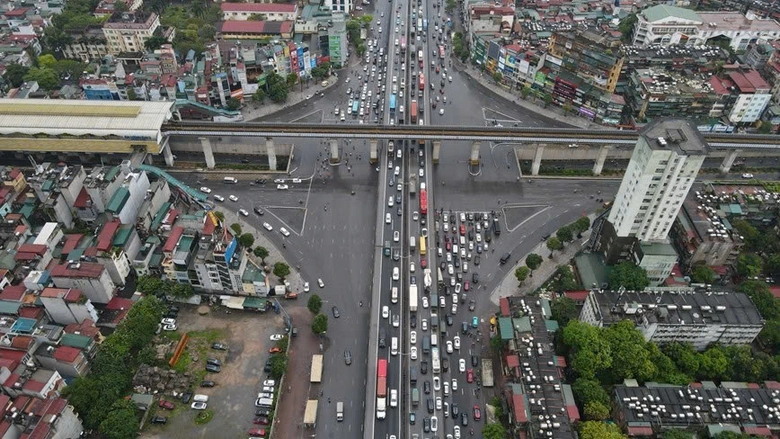 H&agrave; Nội: Tổ chức lại giao th&ocirc;ng n&uacute;t Khuất Duy Tiến - Nguyễn Tr&atilde;i - Nguyễn Xiển từ 18/1- Ảnh 1.