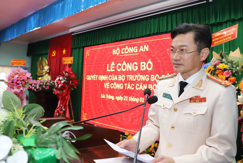 T&acirc;n gi&aacute;m đốc C&ocirc;ng an tỉnh S&oacute;c Trăng l&agrave; ai?- Ảnh 2.