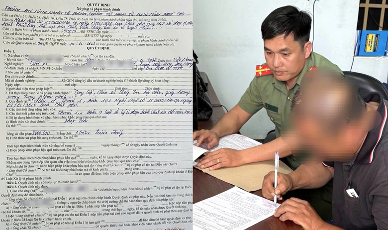 C&ocirc;ng an phạt người đ&agrave;n &ocirc;ng đăng th&ocirc;ng tin bịa đặt về Nghị định 168- Ảnh 1.