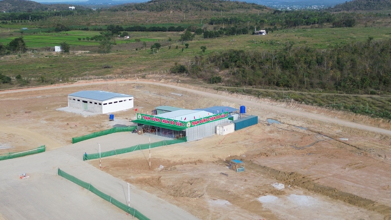 Dự kiến khai th&aacute;c tạm trạm dừng nghỉ cao tốc Vĩnh Hảo - Phan Thiết từ ng&agrave;y 24/1- Ảnh 1.