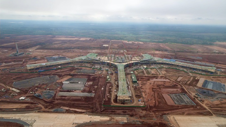 Khu bảo dưỡng tàu bay số 5, 6 sân bay Long Thành được xây dựng thế nào?- Ảnh 1. Khu bảo dưỡng tàu bay số 5, 6 sân bay Long Thành được xây dựng thế nào?- Ảnh 1.