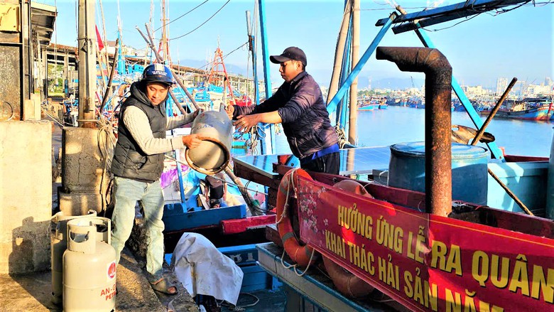 Hơn 100 t&agrave;u c&aacute; Kh&aacute;nh H&ograve;a vươn khơi, b&aacute;m biển xuy&ecirc;n Tết- Ảnh 2.