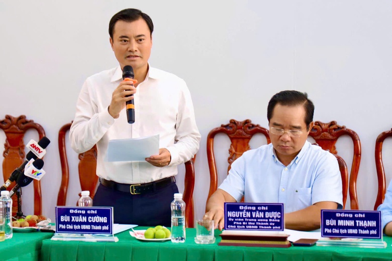 Chậm tiến độ 2 th&aacute;ng, l&atilde;nh đạo TP.HCM siết tiến độ GPMB cao tốc TP.HCM - Mộc B&agrave;i- Ảnh 4.