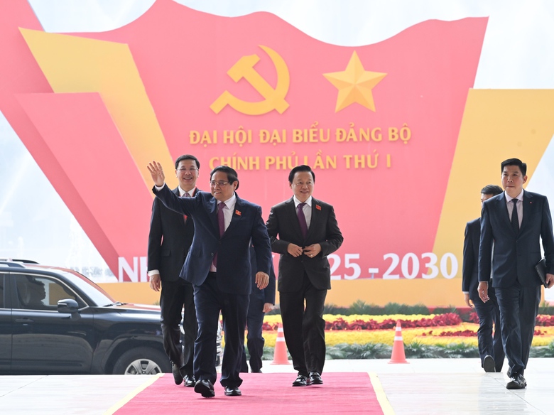 Đại hội Đảng bộ Ch&iacute;nh phủ lần thứ I tiến h&agrave;nh phi&ecirc;n tr&ugrave; bị- Ảnh 1.