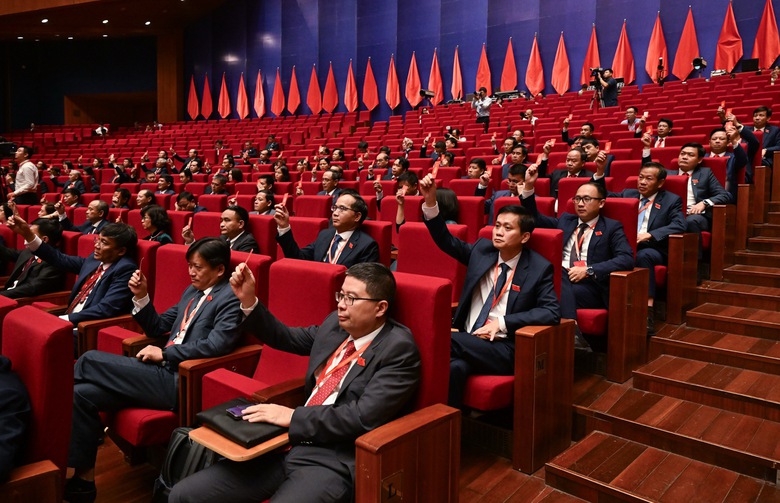 Ch&ugrave;m ảnh: Phi&ecirc;n tr&ugrave; bị Đại hội Đảng bộ Ch&iacute;nh phủ lần thứ I- Ảnh 8.