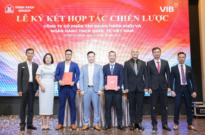 Thiên Khôi Group - Ngân hàng Thương mại cổ phần Quốc tế Việt Nam ký kết hợp tác chiến lược- Ảnh 2.