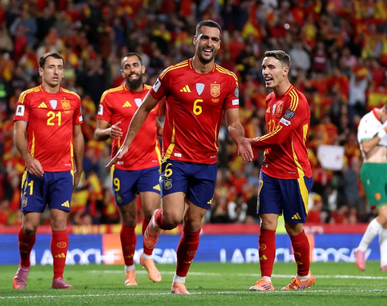Thắng đậm Bulgaria, T&acirc;y Ban Nha tiến gần v&eacute; dự World Cup 2026- Ảnh 1.