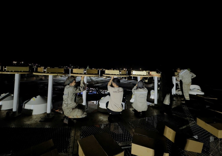 Hoàn thành lắp đặt hệ thống “mắt dẫn đường” hiện đại bậc nhất ở sân bay Long Thành- Ảnh 1. Hoàn thành lắp đặt hệ thống “mắt dẫn đường” hiện đại bậc nhất ở sân bay Long Thành- Ảnh 1.