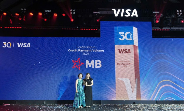 MB nhận bốn giải thưởng danh gi&aacute; từ Visa- Ảnh 1.