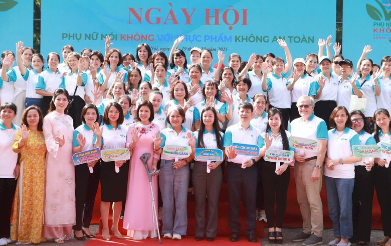 Lan tỏa lối sống mới từ th&ocirc;ng điệp "Phụ nữ n&oacute;i kh&ocirc;ng với thực phẩm kh&ocirc;ng an to&agrave;n"- Ảnh 1.