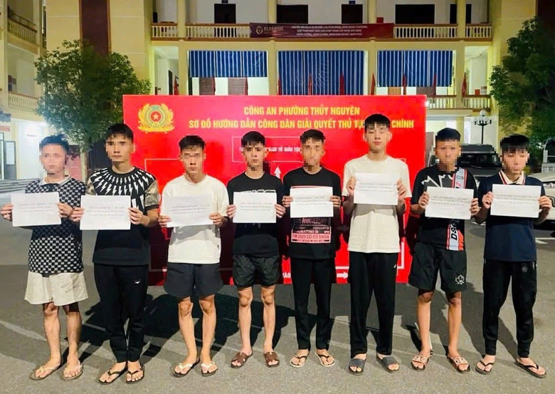 L&agrave;m r&otilde; nh&oacute;m thanh thiếu ni&ecirc;n xịt hơi cay tấn c&ocirc;ng người đi đường ở Hải Ph&ograve;ng- Ảnh 1.