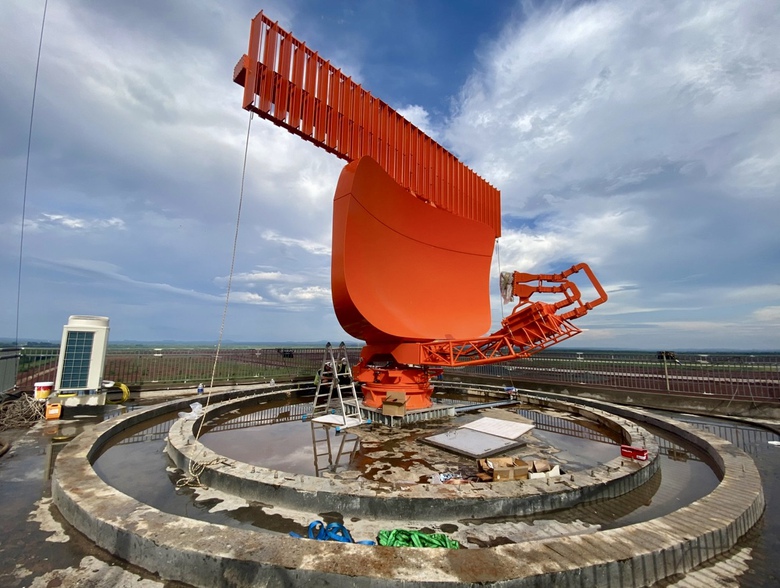 Sân bay Long Thành: Lắp xong hệ thống radar, tiếp tục bay hiệu chuẩn vào cuối tháng 10- Ảnh 4. Sân bay Long Thành: Lắp xong hệ thống radar, tiếp tục bay hiệu chuẩn vào cuối tháng 10- Ảnh 4.