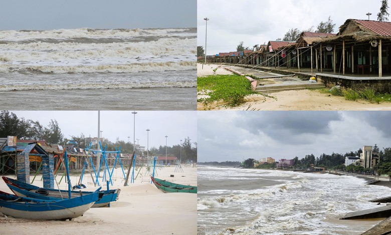 Quảng Trị: Tàu thuyền vào nơi trú tránh bão, người dân vẫn tranh thủ mót “lộc” ven bờ- Ảnh 2. Quảng Trị: Tàu thuyền vào nơi trú tránh bão, người dân vẫn tranh thủ mót “lộc” ven bờ- Ảnh 2.