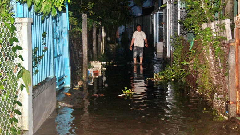C&agrave; Mau: Triều cường d&acirc;ng cao, cuộc sống người d&acirc;n đảo lộn- Ảnh 5.