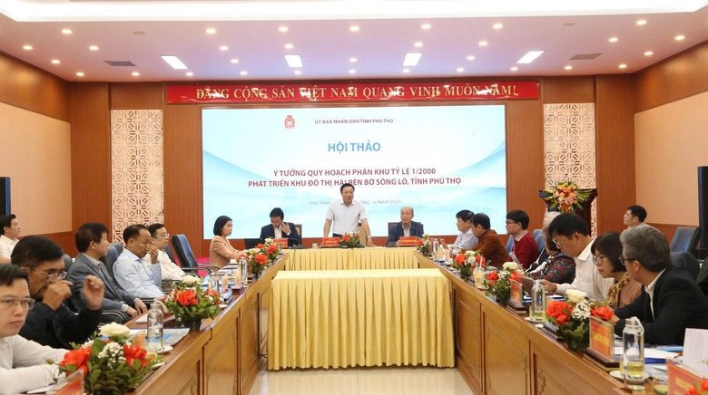 Ph&uacute; Thọ sẽ ph&aacute;t triển khu đ&ocirc; thị hai b&ecirc;n bờ s&ocirc;ng L&ocirc;- Ảnh 1.