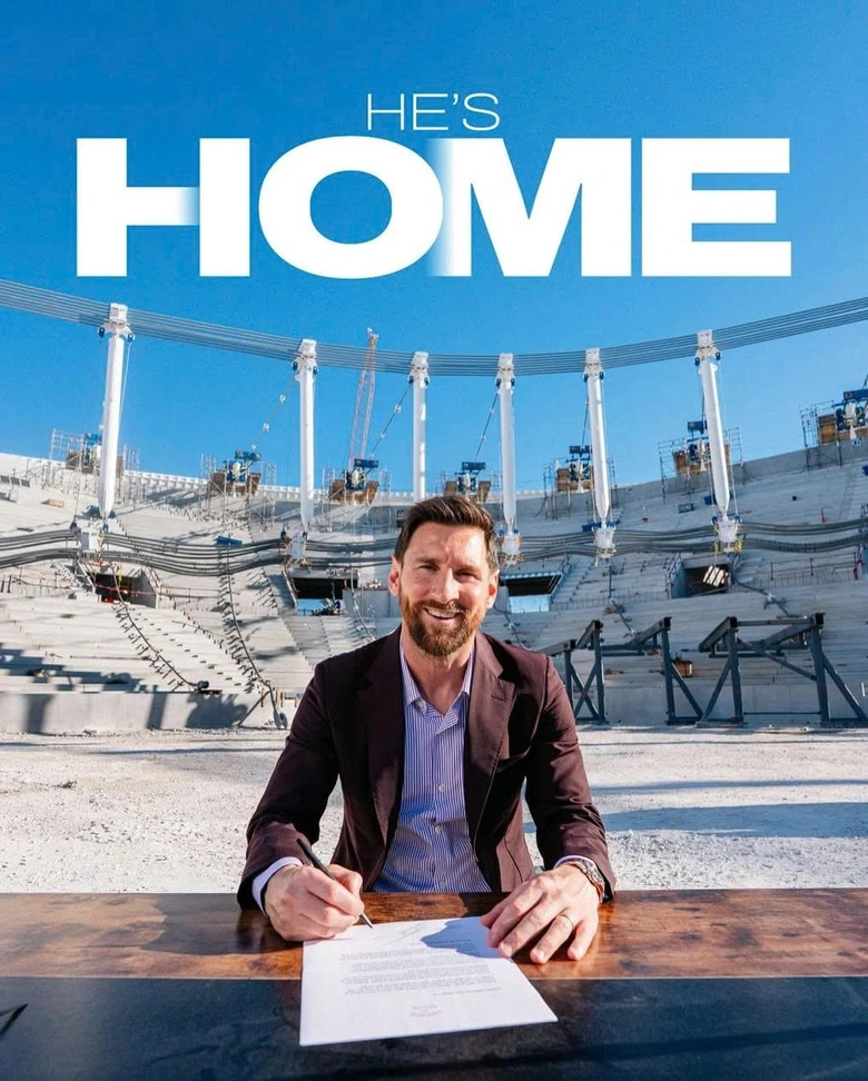 Lionel Messi gia hạn hợp đồng với Inter Miami- Ảnh 1. Lionel Messi gia hạn hợp đồng với Inter Miami- Ảnh 1.