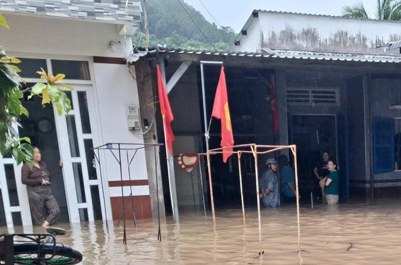 An Giang: Mưa lớn, đặc khu Thổ Ch&acirc;u bị ngập nặng- Ảnh 2.