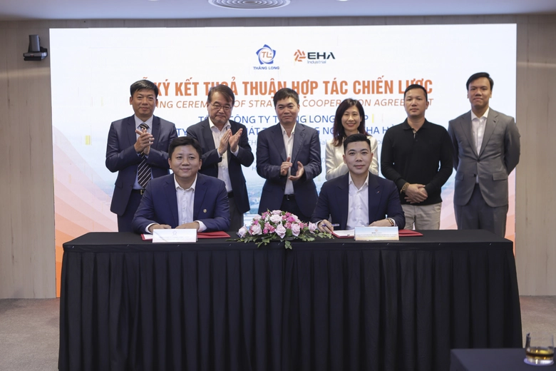 Tổng c&ocirc;ng ty Thăng Long hợp t&aacute;c ph&aacute;t triển hạ tầng khu c&ocirc;ng nghiệp xanh, th&ocirc;ng minh- Ảnh 2.