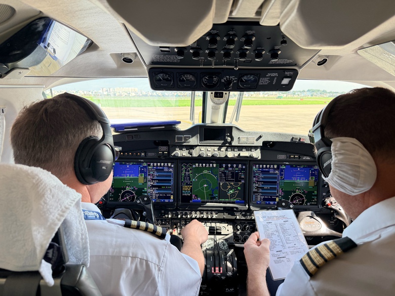 Bay hiệu chuẩn hệ thống gi&aacute;m s&aacute;t h&agrave;ng kh&ocirc;ng tại s&acirc;n bay Long Th&agrave;nh- Ảnh 1.