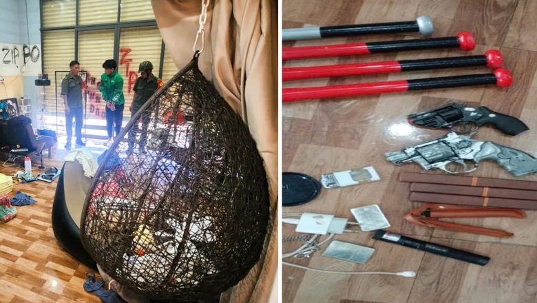 Đồng Nai: Bắt thanh ni&ecirc;n t&agrave;ng trữ s&uacute;ng, vỏ đạn v&agrave; dao găm trong nh&agrave; trọ- Ảnh 1.