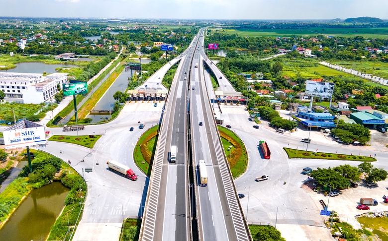 Điều chỉnh lưu th&ocirc;ng tr&ecirc;n cao tốc Cầu Giẽ - Ninh B&igrave;nh để thi c&ocirc;ng n&uacute;t giao Li&ecirc;m Sơn- Ảnh 1.