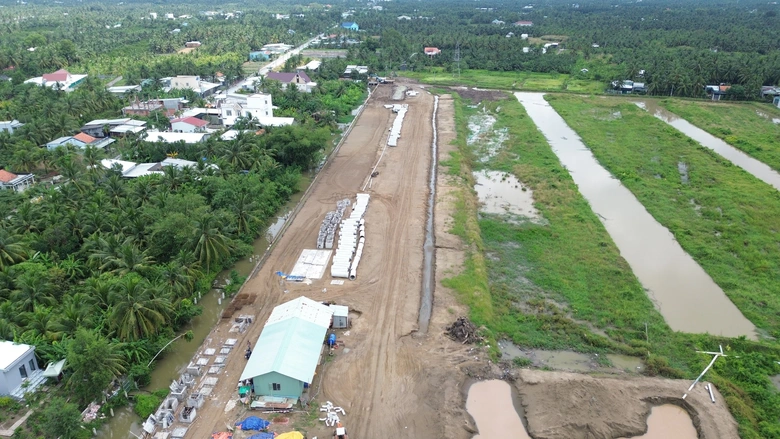 Đồng Th&aacute;p: Đẩy nhanh thi c&ocirc;ng khu t&aacute;i định cư cầu Rạch Miễu 2- Ảnh 2.