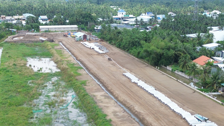 Đồng Th&aacute;p: Đẩy nhanh thi c&ocirc;ng khu t&aacute;i định cư cầu Rạch Miễu 2- Ảnh 1.