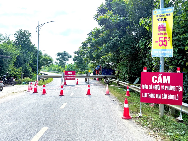 Cầu s&ocirc;ng L&ocirc; hơn 200 tỷ đồng ở Ph&uacute; Thọ xuống cấp nghi&ecirc;m trọng sau 10 năm sử dụng- Ảnh 9.