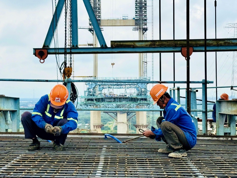 Cao tốc Bến Lức - Long Th&agrave;nh: Đua chặng nước r&uacute;t cầu Phước Kh&aacute;nh v&agrave; n&uacute;t giao quốc lộ 51- Ảnh 5.