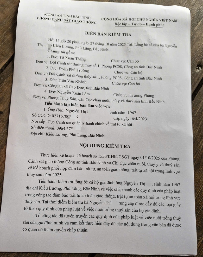 Chấn chỉnh t&igrave;nh trạng nu&ocirc;i trồng thủy sản g&acirc;y mất ATGT đường thủy tại Bắc Ninh- Ảnh 9.