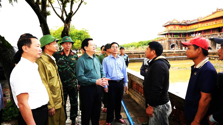 Ph&oacute; Thủ tướng Mai Văn Ch&iacute;nh: R&agrave; so&aacute;t tổng thể hạng mục Đại Nội Huế dễ bị ảnh hưởng mưa lũ- Ảnh 2.