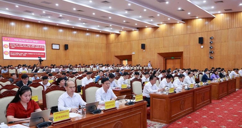 Th&aacute;i Nguy&ecirc;n: Đưa nghị quyết v&agrave;o cuộc sống, h&agrave;nh động quyết liệt, hiệu quả- Ảnh 2.