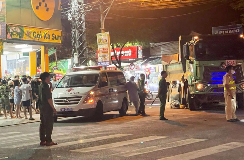 Hiện trường tai nạn - Ảnh: Th&agrave;nh Long.