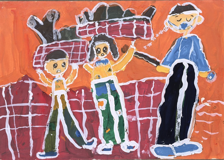 Hơn 320 tác phẩm được trưng bày tại Triển lãm tranh thiếu nhi toàn quốc 2025- Ảnh 3. Hơn 320 tác phẩm được trưng bày tại Triển lãm tranh thiếu nhi toàn quốc 2025- Ảnh 3.