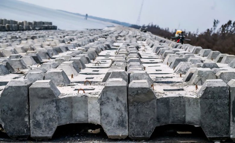 Ninh Bình: Huy động nguồn lực, gia cố tuyến đê Hải Thịnh 3, đảm bảo an toàn cho người dân- Ảnh 1. Ninh Bình: Huy động nguồn lực, gia cố tuyến đê Hải Thịnh 3, đảm bảo an toàn cho người dân- Ảnh 1.