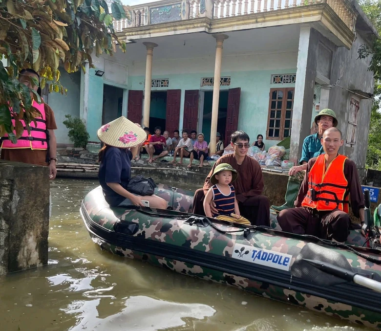 Lũ s&ocirc;ng Cầu vượt đỉnh lịch sử, trung t&acirc;m Th&aacute;i Nguy&ecirc;n ch&igrave;m trong biển nước- Ảnh 9.