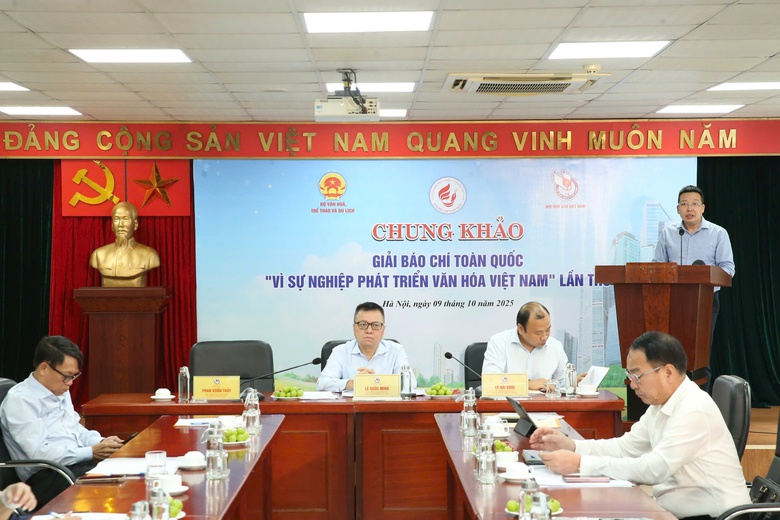 Chung khảo Giải B&aacute;o ch&iacute; Văn h&oacute;a Việt Nam lần 3 chứng minh chất lượng b&agrave;i viết chuy&ecirc;n ng&agrave;nh- Ảnh 1.