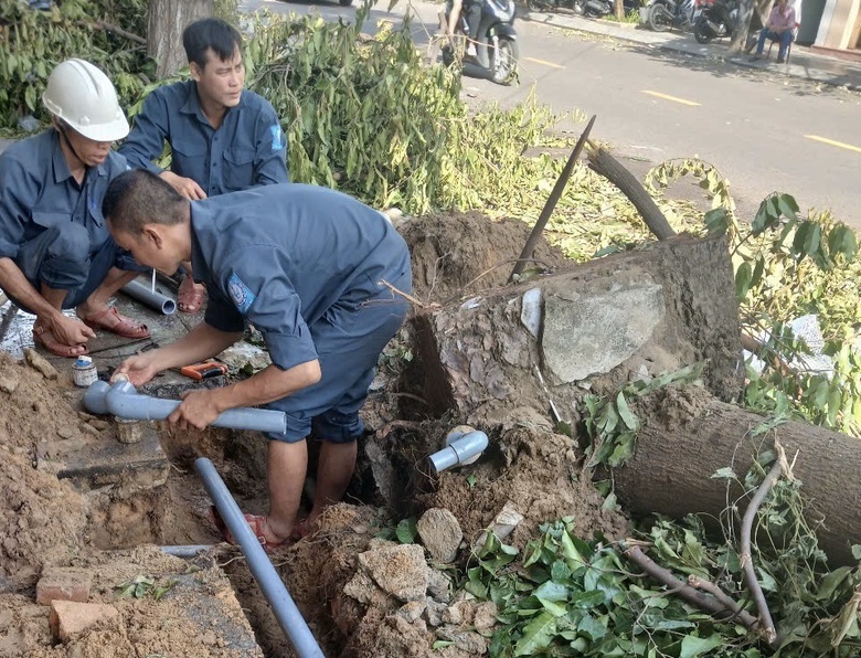 Gia Lai: Thực hư th&ocirc;ng tin Quy Nhơn ngừng cấp nước sau b&atilde;o số 13- Ảnh 1.
