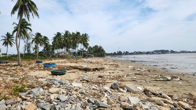 K&egrave; biển gi&uacute;p người d&acirc;n Quảng Ng&atilde;i chống chọi với những con s&oacute;ng dữ- Ảnh 1.