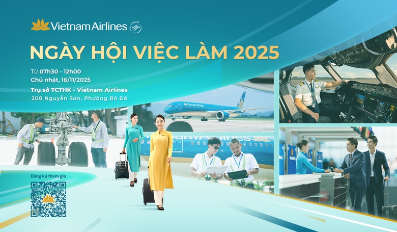 Vietnam Airlines lần đầu ti&ecirc;n tổ chức Ng&agrave;y hội việc l&agrave;m- Ảnh 1.