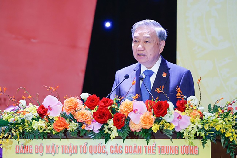 Tổng Bí thư Tô Lâm: Phát huy sức mạnh đại đoàn kết toàn dân tộc để phát triển đất nước- Ảnh 1. Tổng Bí thư Tô Lâm: Phát huy sức mạnh đại đoàn kết toàn dân tộc để phát triển đất nước- Ảnh 1.