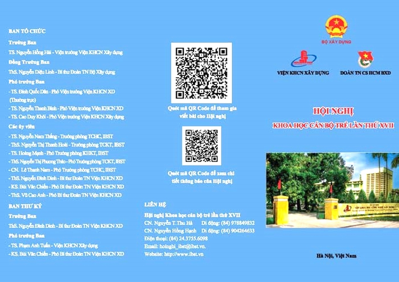 74 b&aacute;o c&aacute;o khoa học sẽ được tr&igrave;nh b&agrave;y tại Hội nghị Khoa học c&aacute;n bộ trẻ ng&agrave;nh X&acirc;y dựng 2025- Ảnh 1.