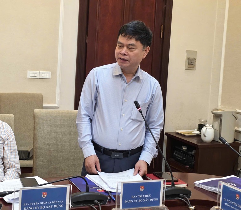 Đo&agrave;n Thanh ni&ecirc;n Bộ X&acirc;y dựng ti&ecirc;n phong, bản lĩnh, s&aacute;ng tạo trong nhiệm kỳ 2025-2030- Ảnh 2.