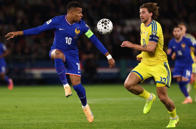 Thắng dễ d&agrave;ng Ukraine, Ph&aacute;p ch&iacute;nh thức gi&agrave;nh v&eacute; tham dự World Cup 2026- Ảnh 1.